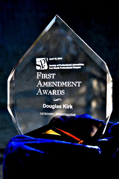 Douglas Kirk's 2014 First Amendment Award
